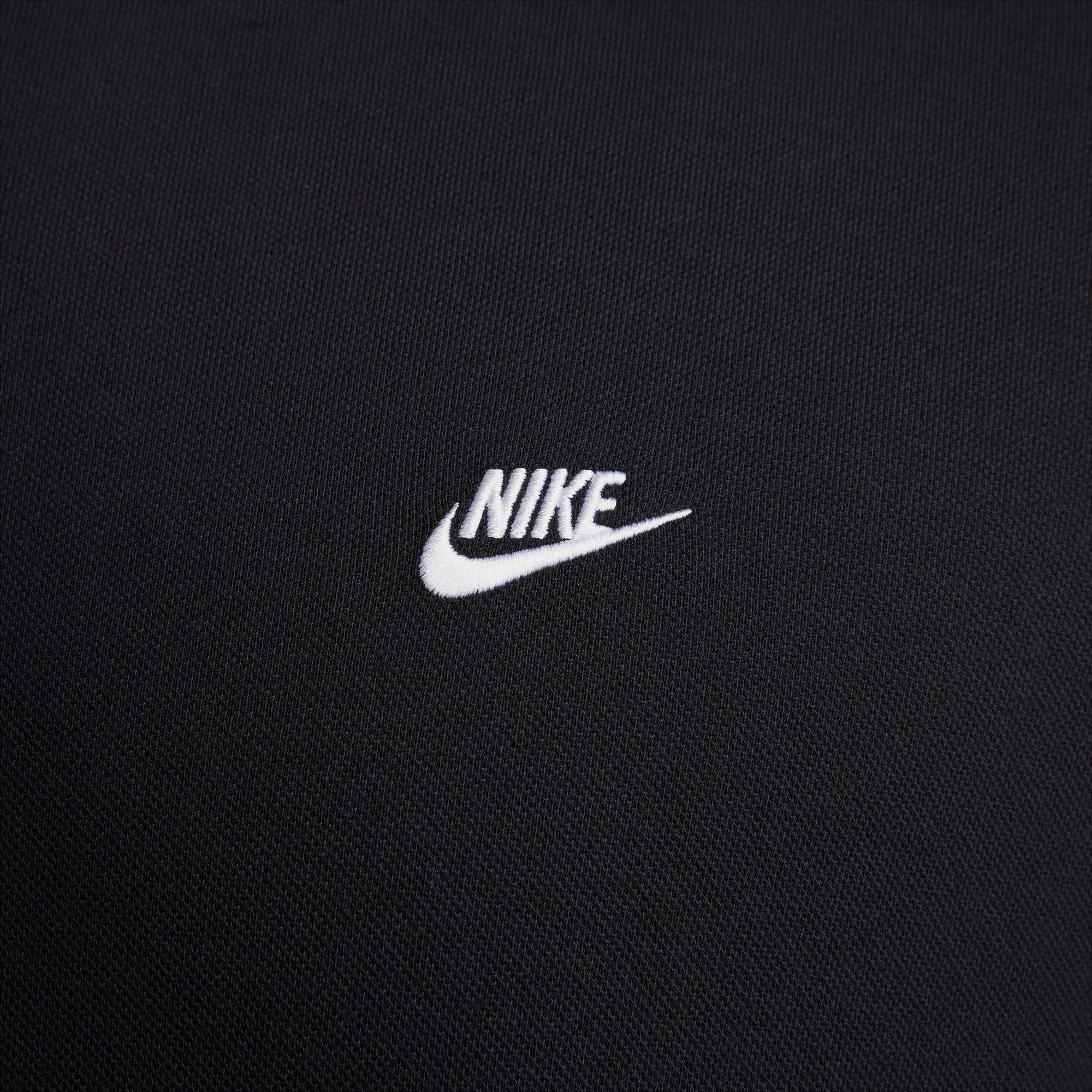 NIKE CLUB SHORT SLEEVE POLO "BLACK/WHITE"