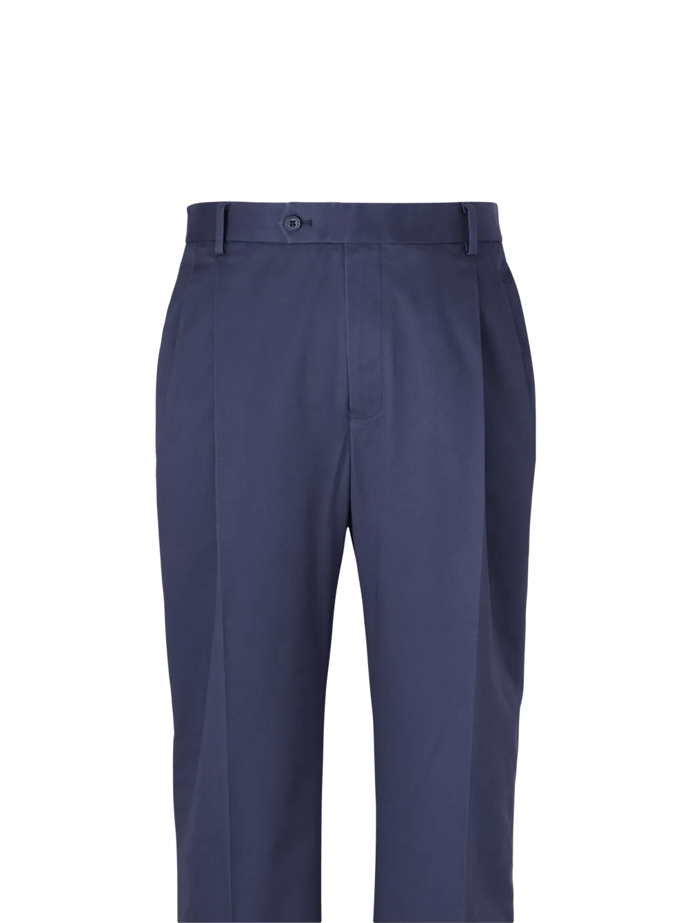 Non-Iron Cotton Stretch Twill Pant - Charcoal