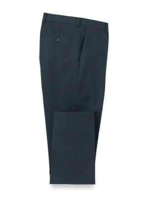 Non-Iron Cotton Stretch Twill Pant - Ink
