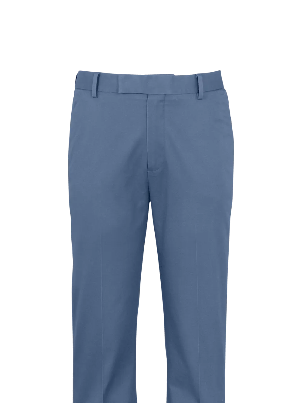 Non-Iron Cotton Stretch Twill Pants - Ivory