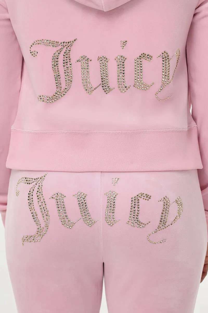 OG Big Bling Velour Hoodie Test Juicy Couture