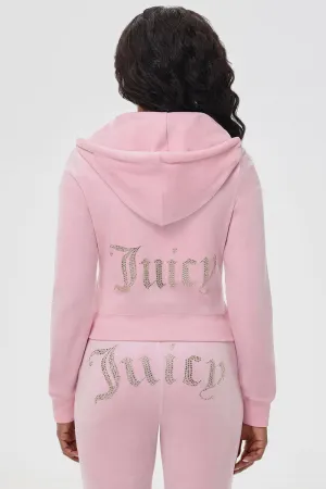 OG Big Bling Velour Hoodie Test Juicy Couture