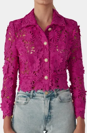 Oliver 3D Lace Jacket