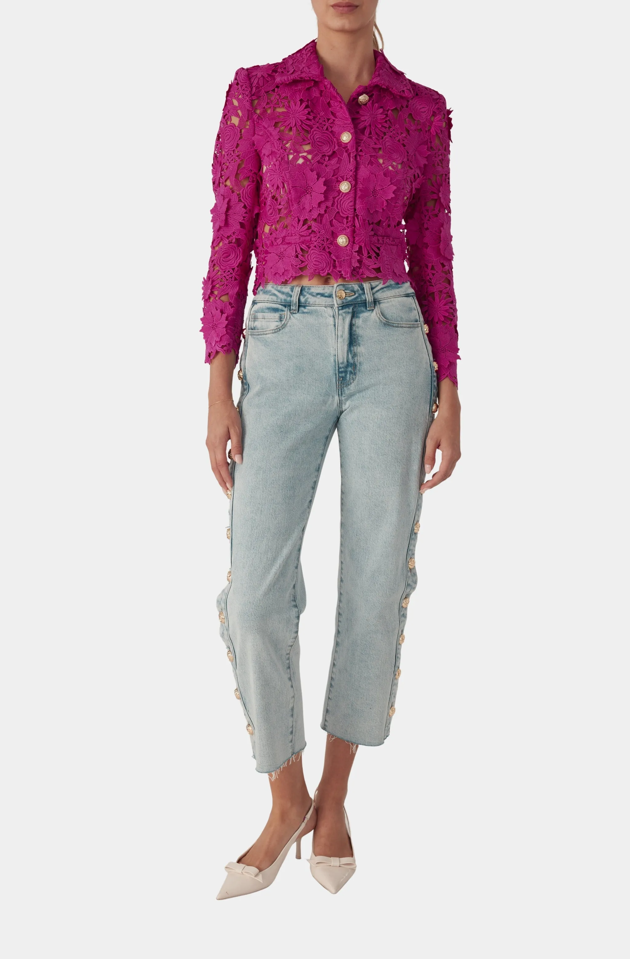 Oliver 3D Lace Jacket