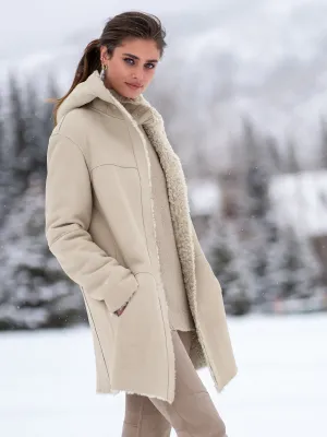 Olivera Reversible Shearling Coat