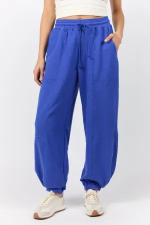 One Step Farther Cobalt Jogger Sweatpants