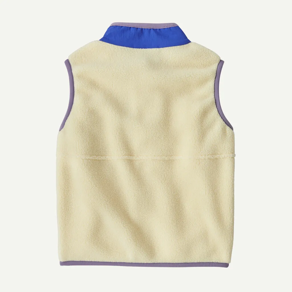 Patagonia Baby Synchilla Fleece Vest - Buttercup Yellow