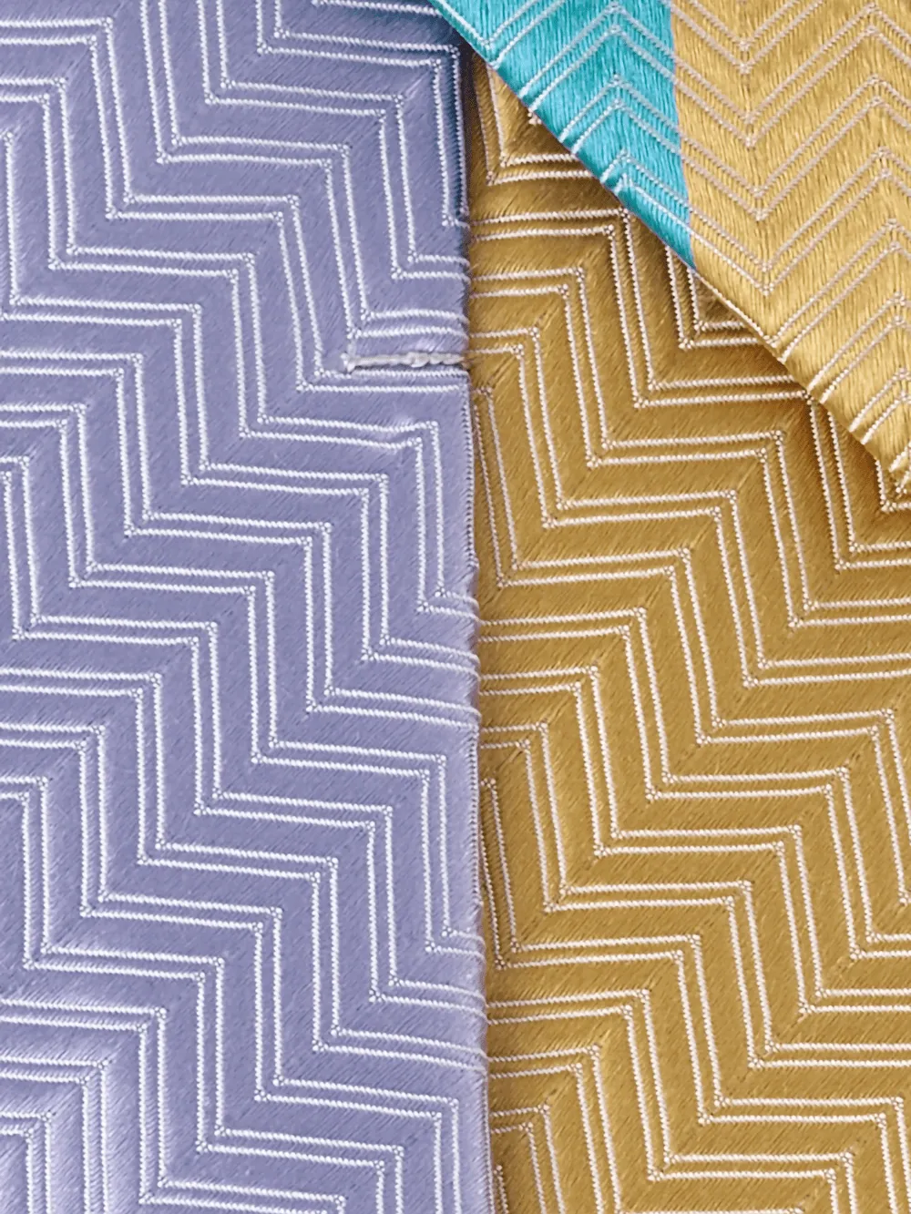 Patchwork Woven Silk Tie - Multi