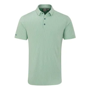 Ping Hershel Polo Shirt - Misty Green Multi