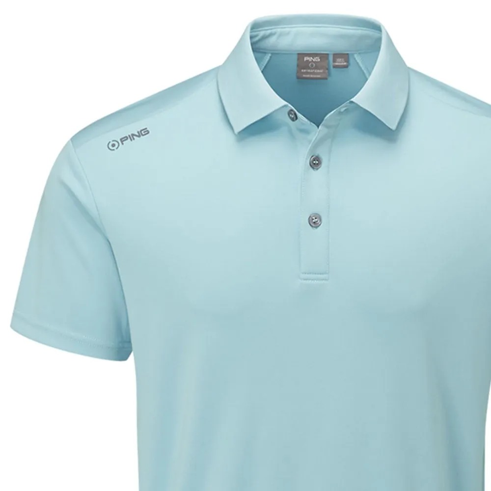 Ping Lindum Polo Shirt - Sky Blue