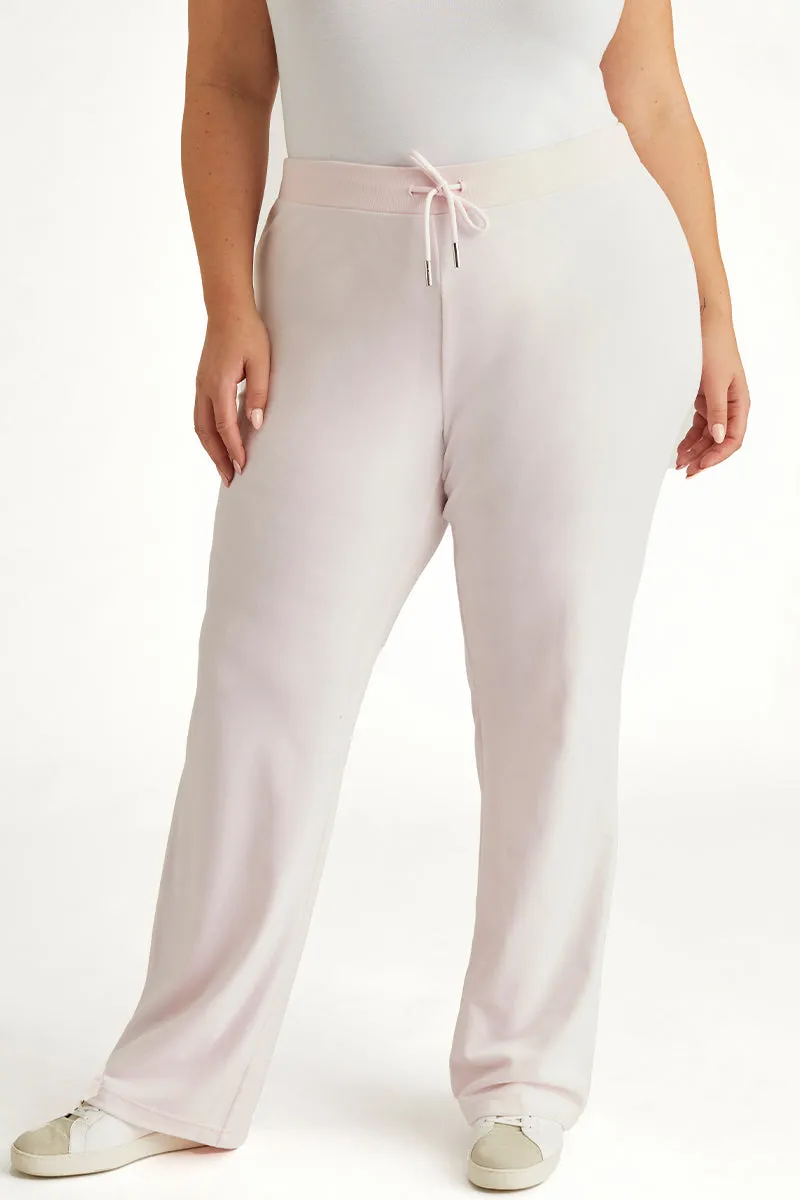 Plus-Size OG Big Bling Velour Track Pants Juicy Couture