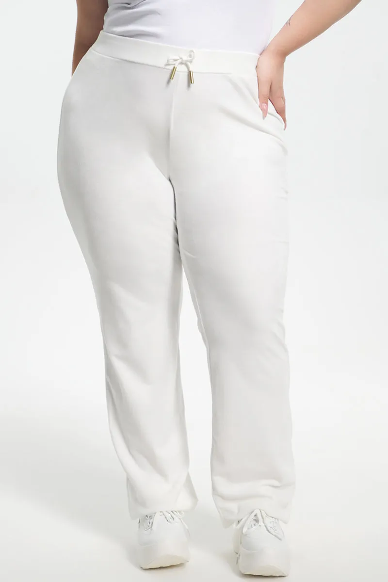 Plus-Size Ombre Big Bling Velour Track Pants Juicy Couture