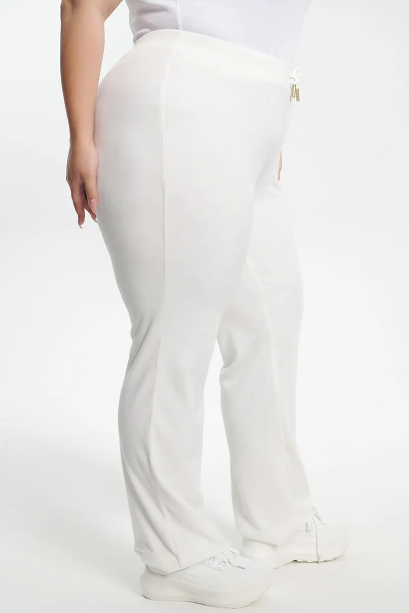 Plus-Size Ombre Big Bling Velour Track Pants Juicy Couture