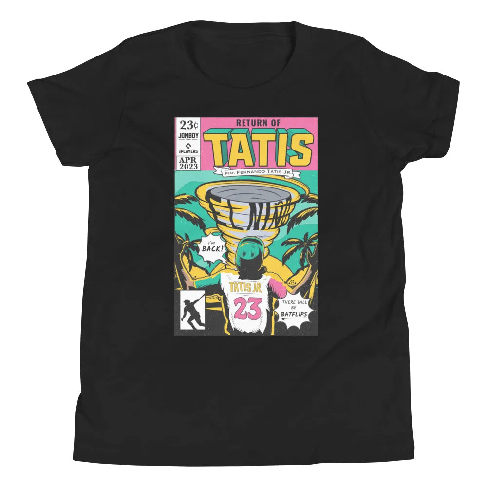 "Tats Returns" Comic Edition | Youth T-Shirt
