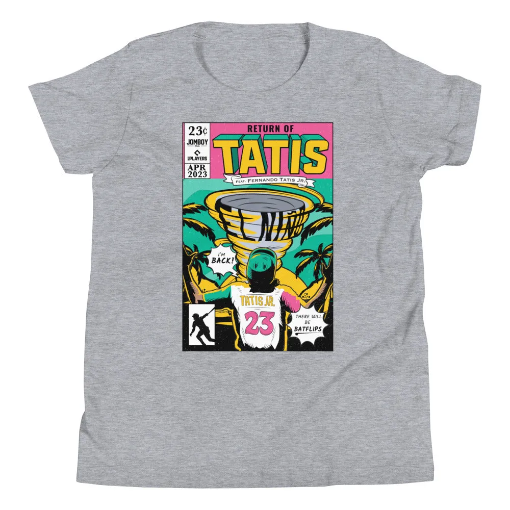 "Tats Returns" Comic Edition | Youth T-Shirt