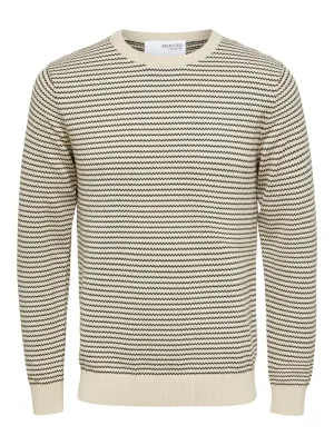 Robin Knit Stripe Crew Neck