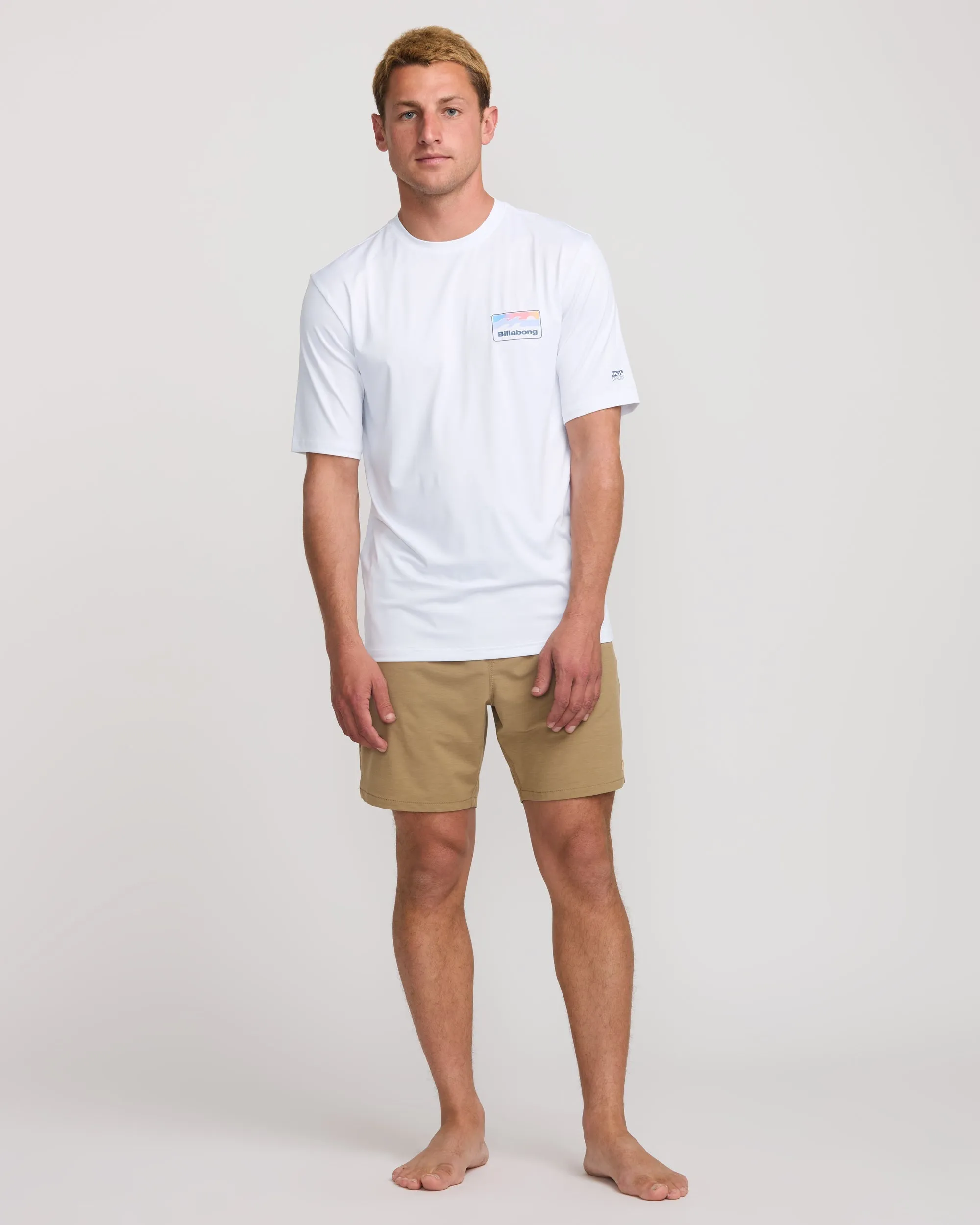 Runner Loose Fit Short Sleeve Surf Tee - White Billabong