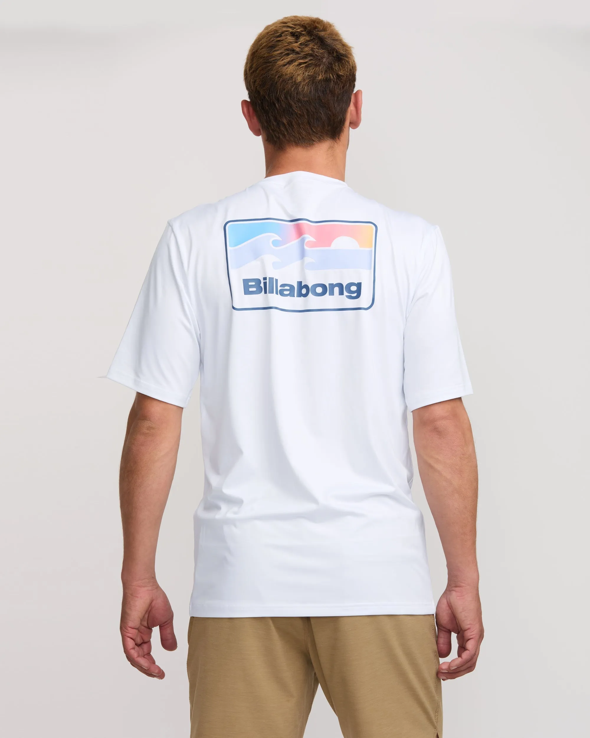 Runner Loose Fit Short Sleeve Surf Tee - White Billabong