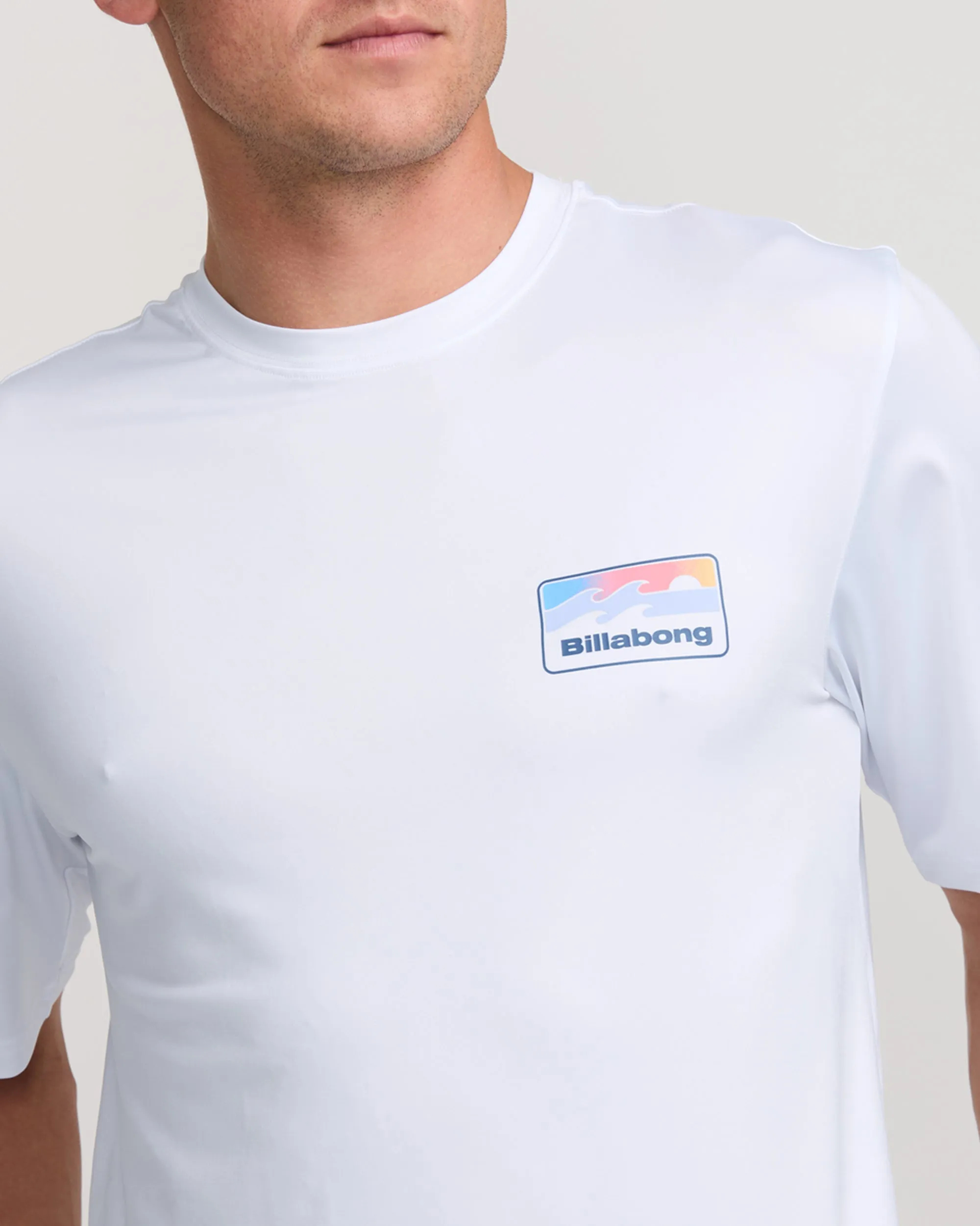 Runner Loose Fit Short Sleeve Surf Tee - White Billabong