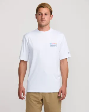 Runner Loose Fit Short Sleeve Surf Tee - White Billabong