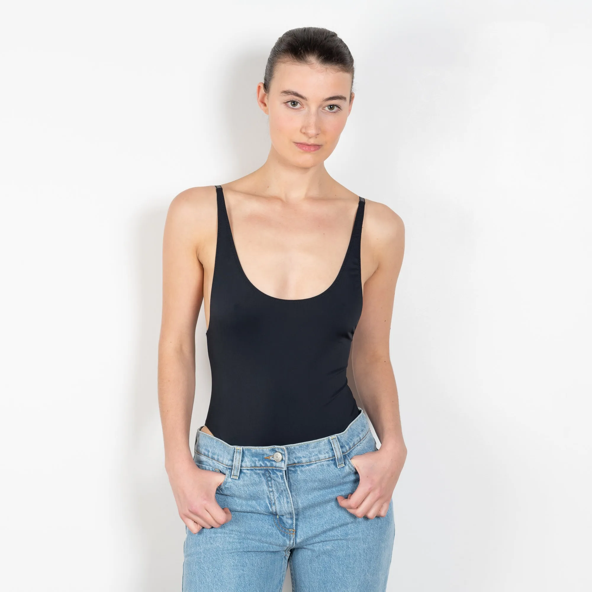 Scoop Neck Swimsuit