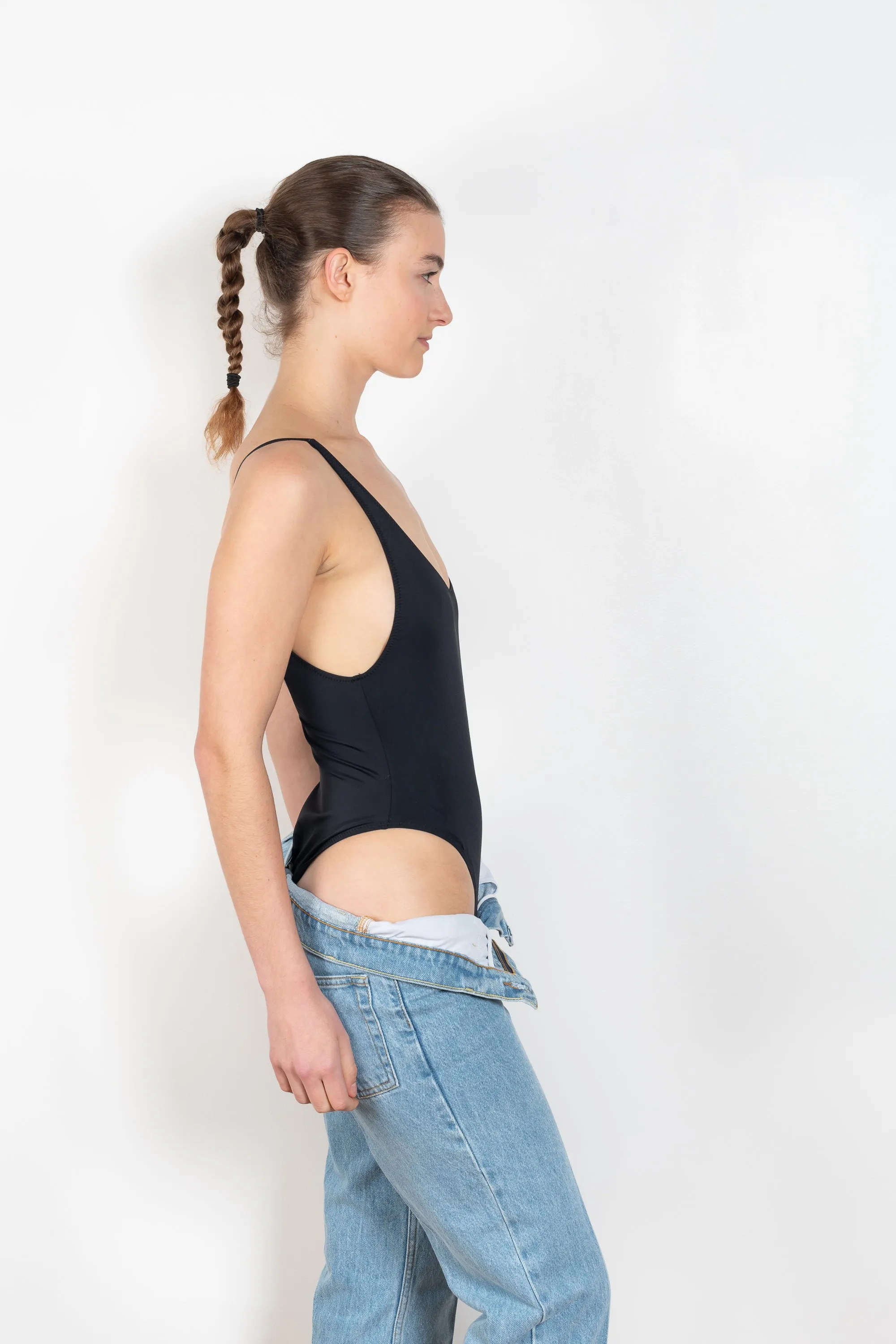 Scoop Neck Swimsuit