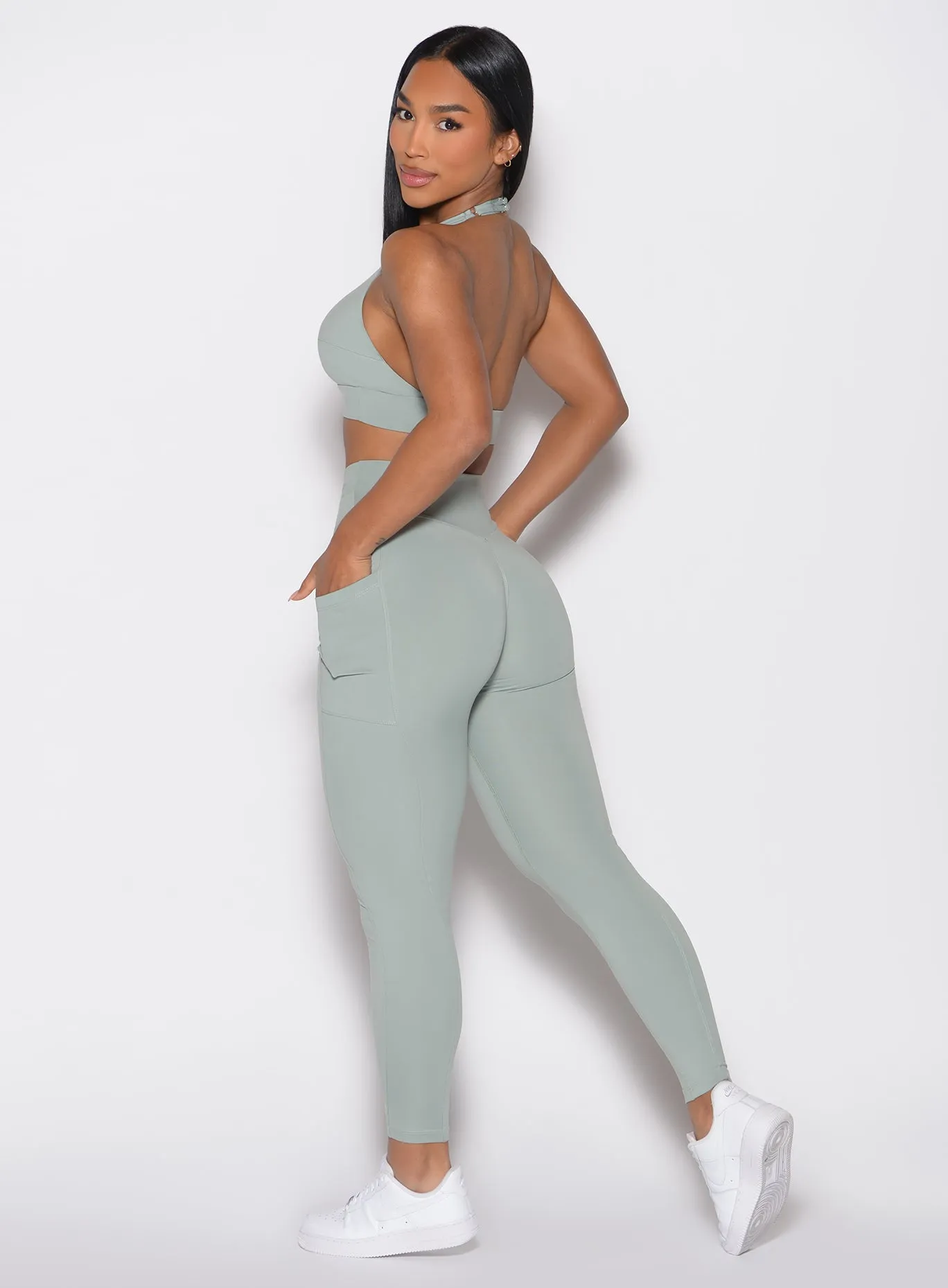 Sculpt Knot Leggings Bombshell
