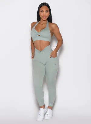 Sculpt Knot Leggings Bombshell