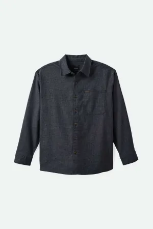 Selden L/S Overshirt - Mixed Tweed Brixton