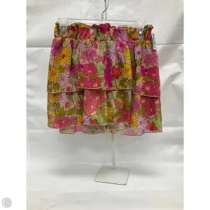 Skirt Mini & Short By Show Me Your Mumu In Floral Print, Size: S