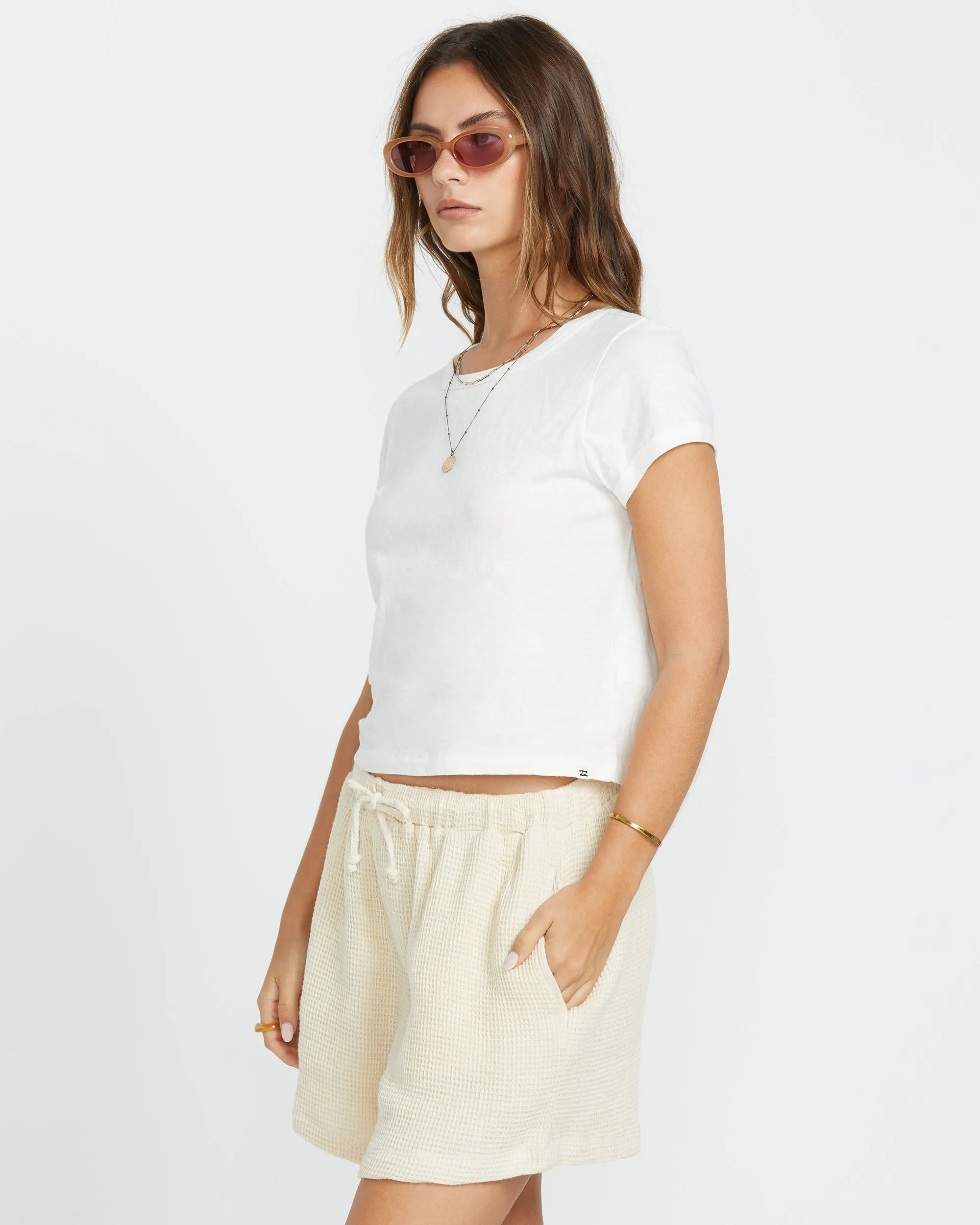 So Cozy Shorts - Dove Billabong