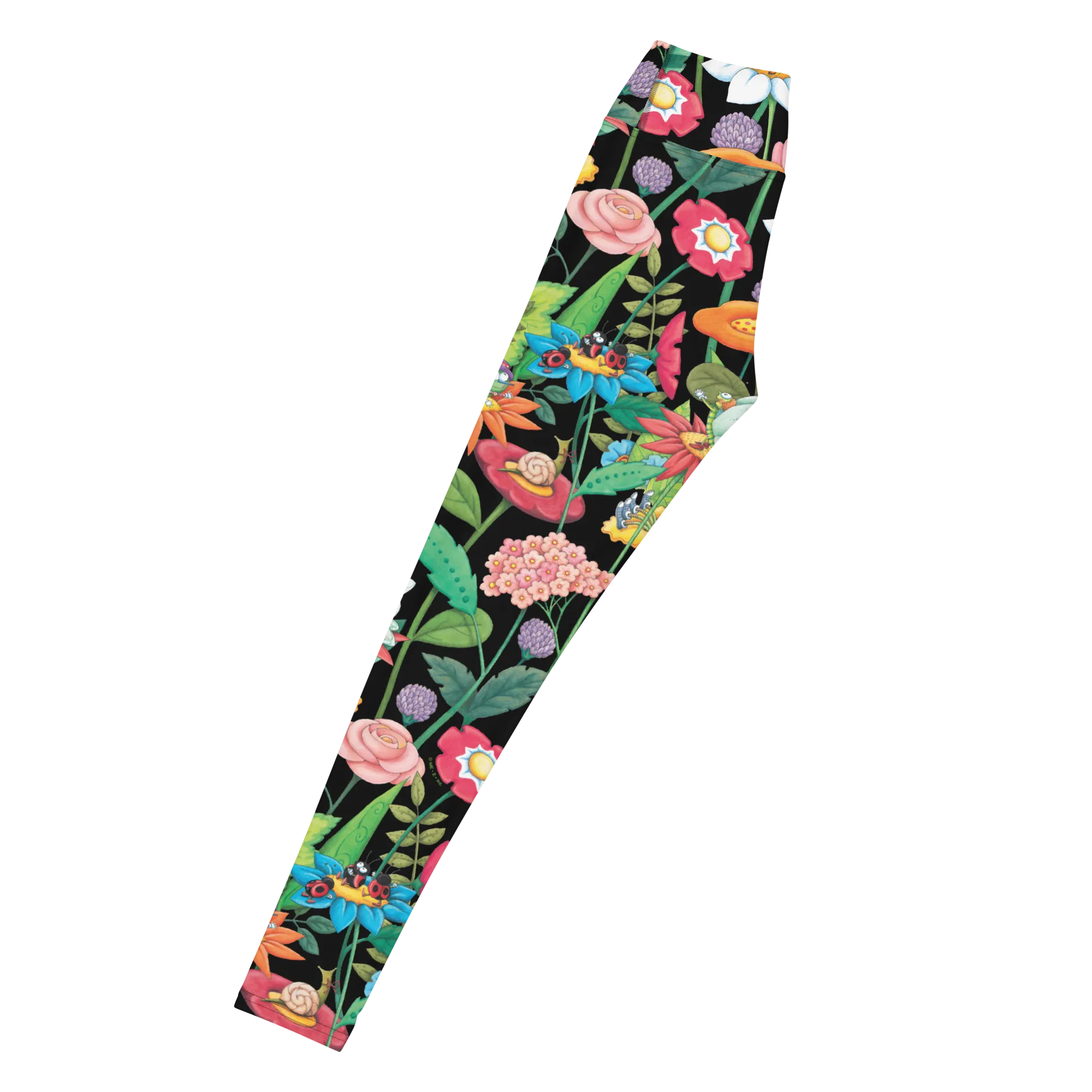 Spring Forest Garden Yoga Leggings