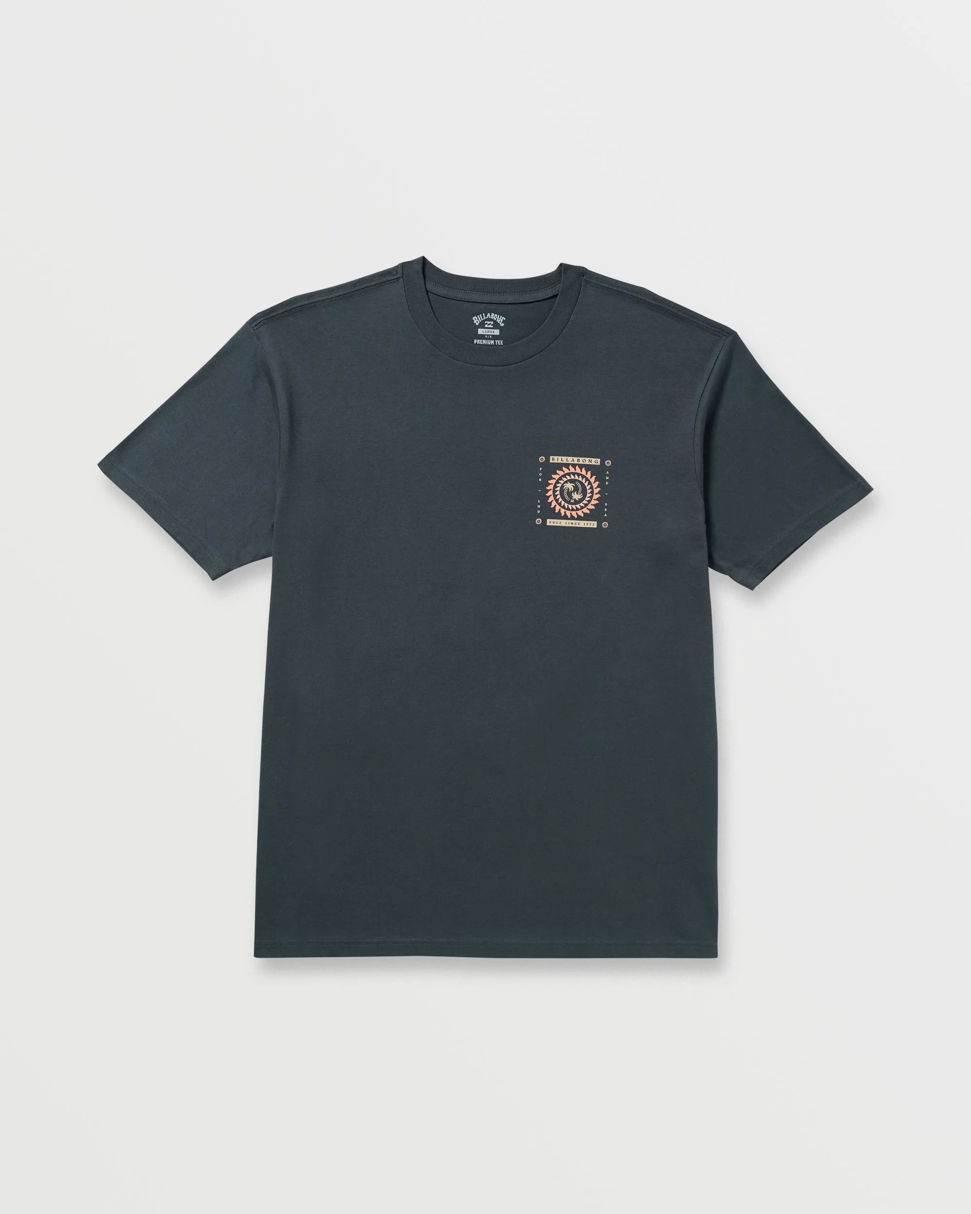 Spun Out Premium Tee - Aged Indigo Billabong