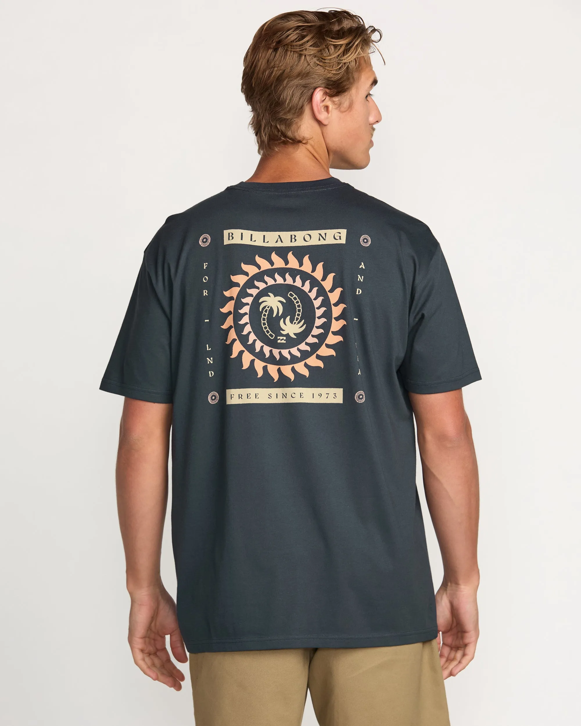 Spun Out Premium Tee - Aged Indigo Billabong