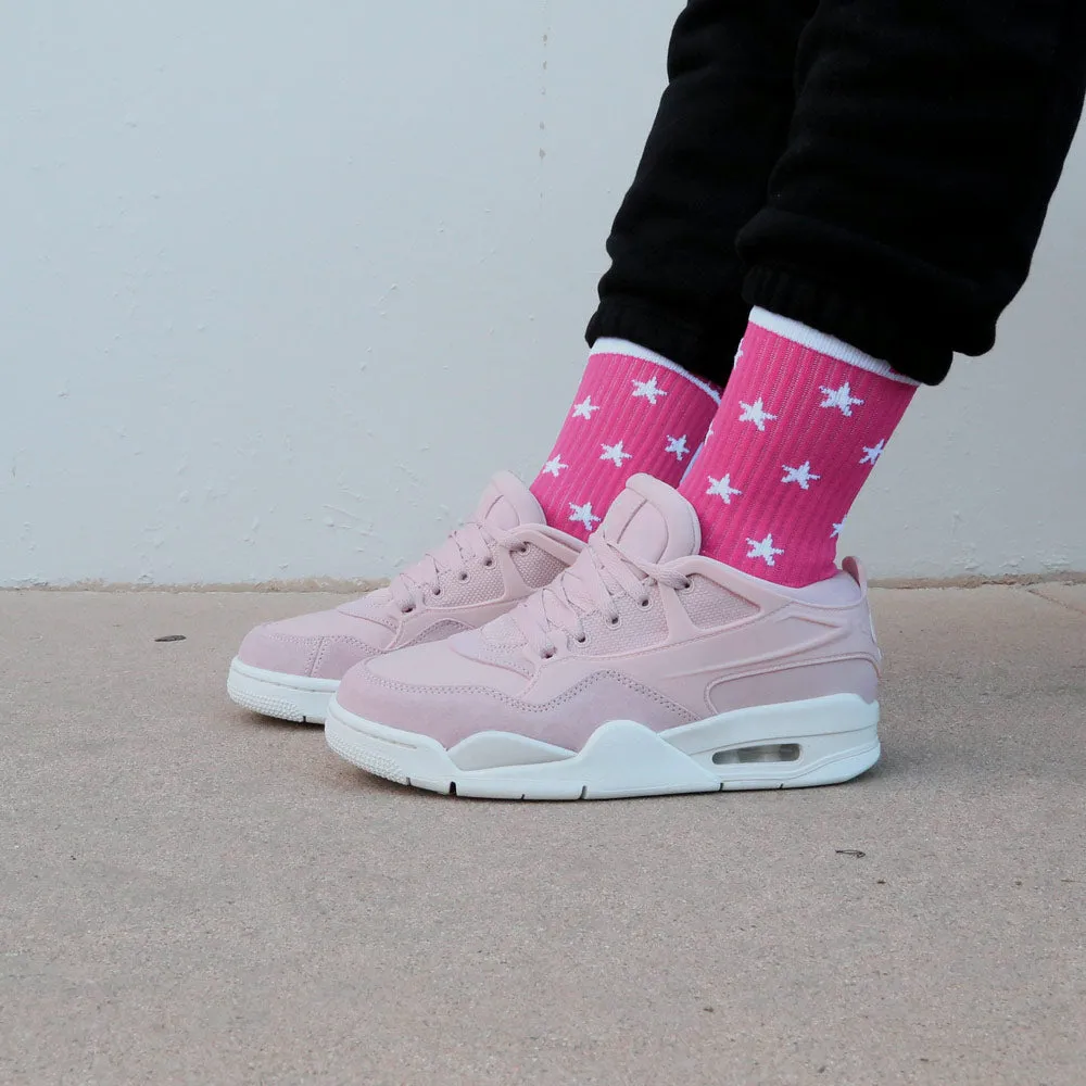 Star Socks in Pink Ballislife