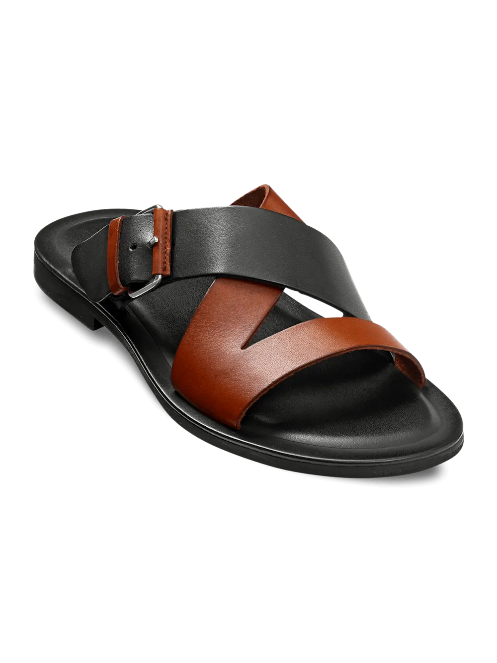 Stefano Sandal - Black/tan