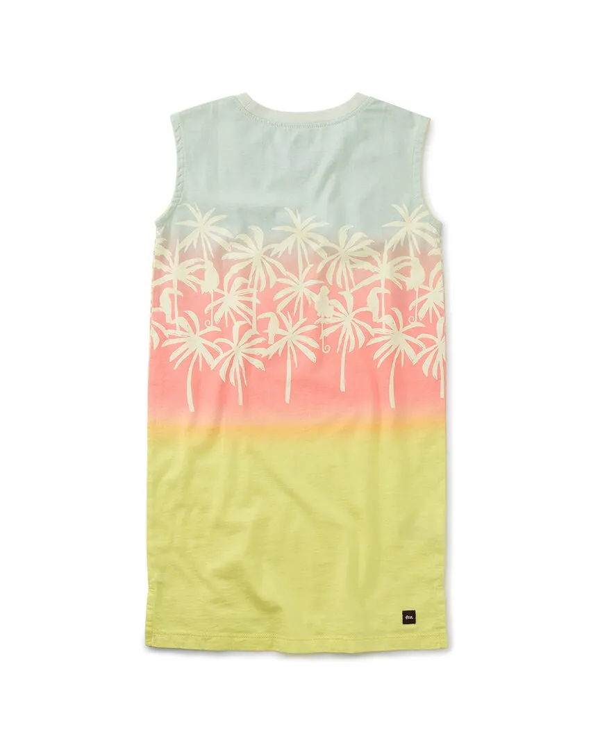 Tea Collection Palm Trees Tank Dress
