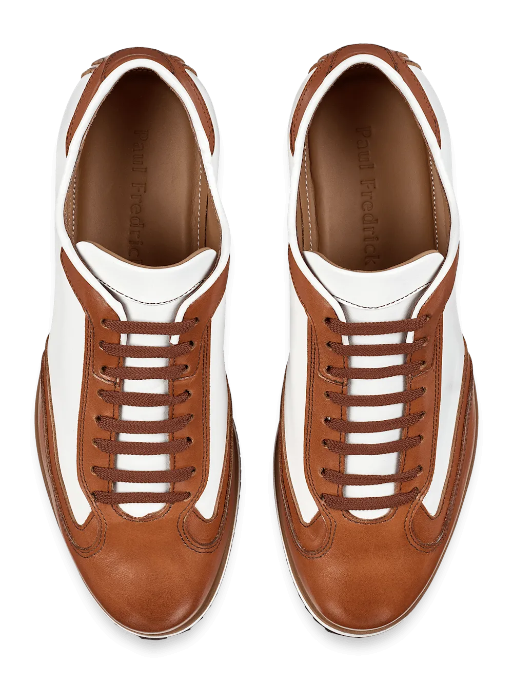 Theo Sneaker - Chestnut/white