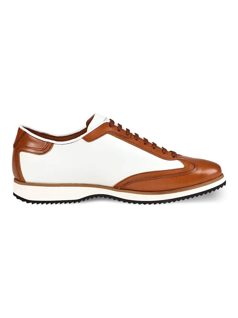 Theo Sneaker - Chestnut/white