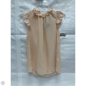 Top Sleeveless By Antonio Melani In Peach, Size: Xs