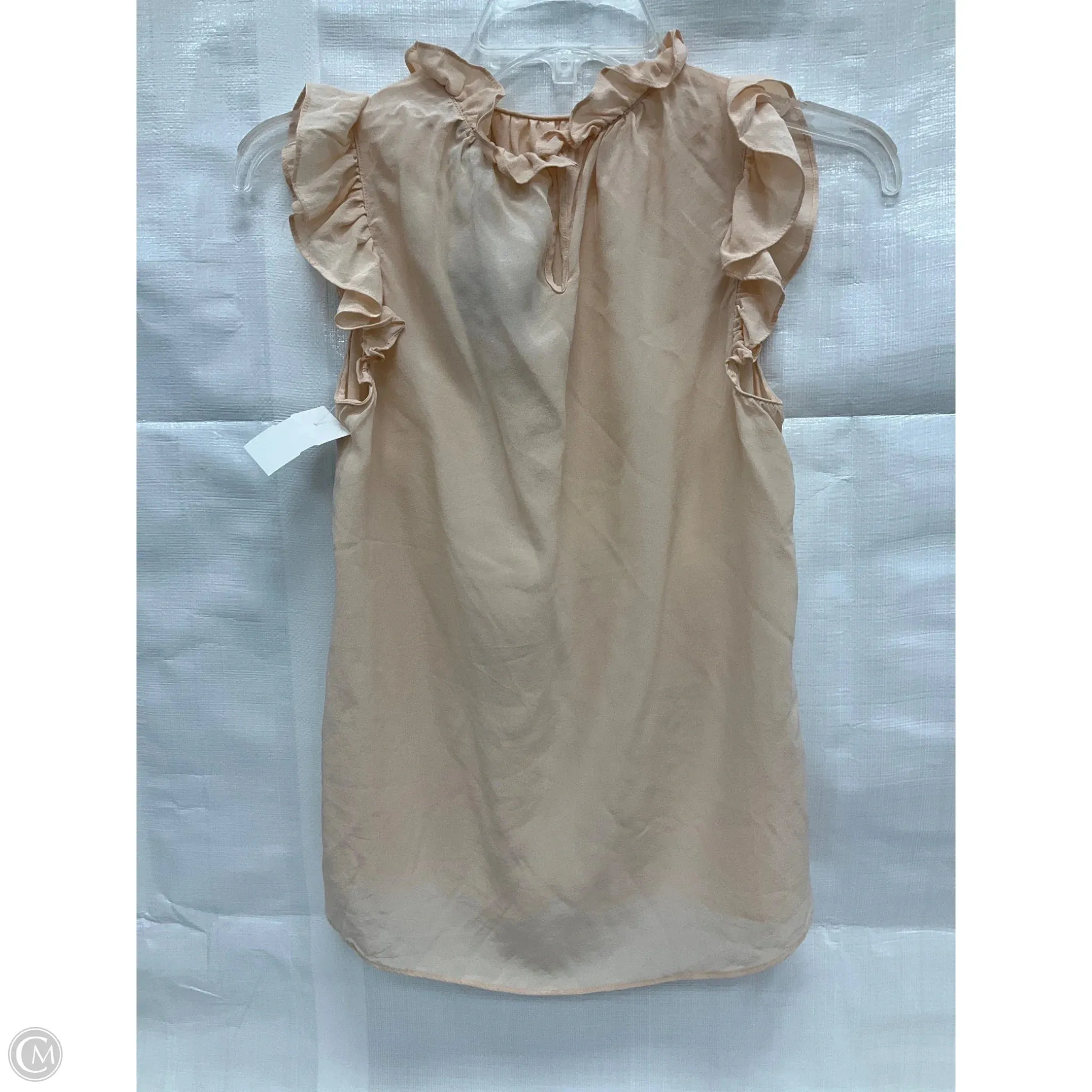 Top Sleeveless By Antonio Melani In Peach, Size: Xs