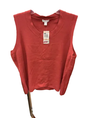 Top Sleeveless By Charter Club  Size: 2x