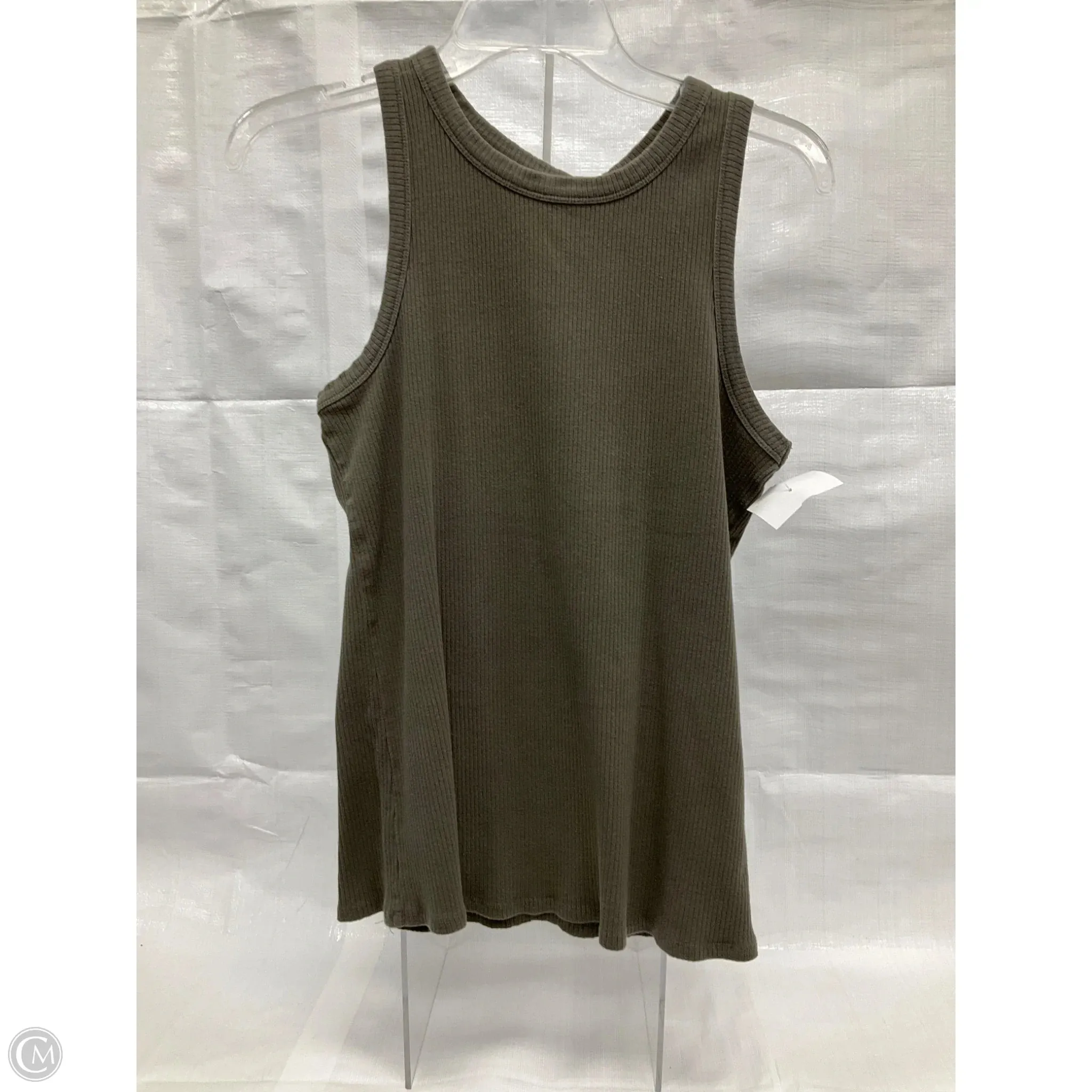 Top Sleeveless By Maurices In Green, Size: Xl
