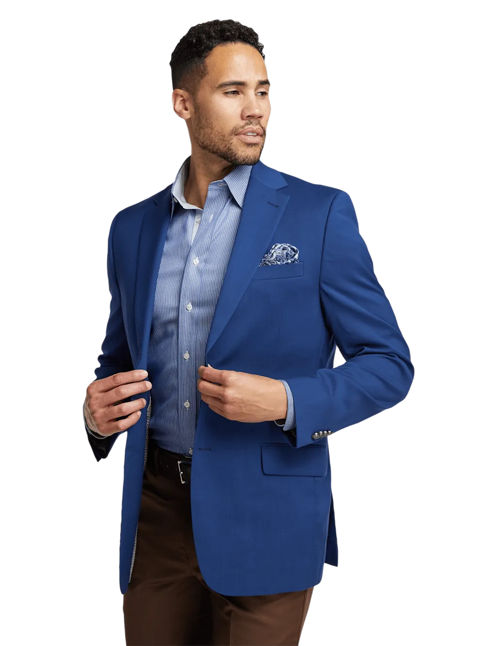 Travel Blazer - Bright Navy