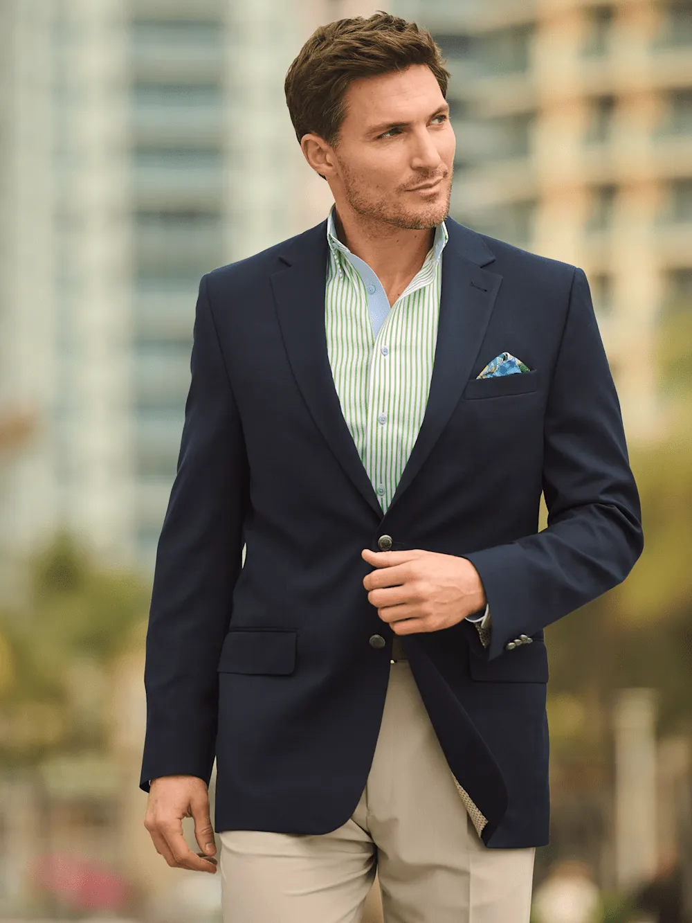 Travel Blazer - Navy