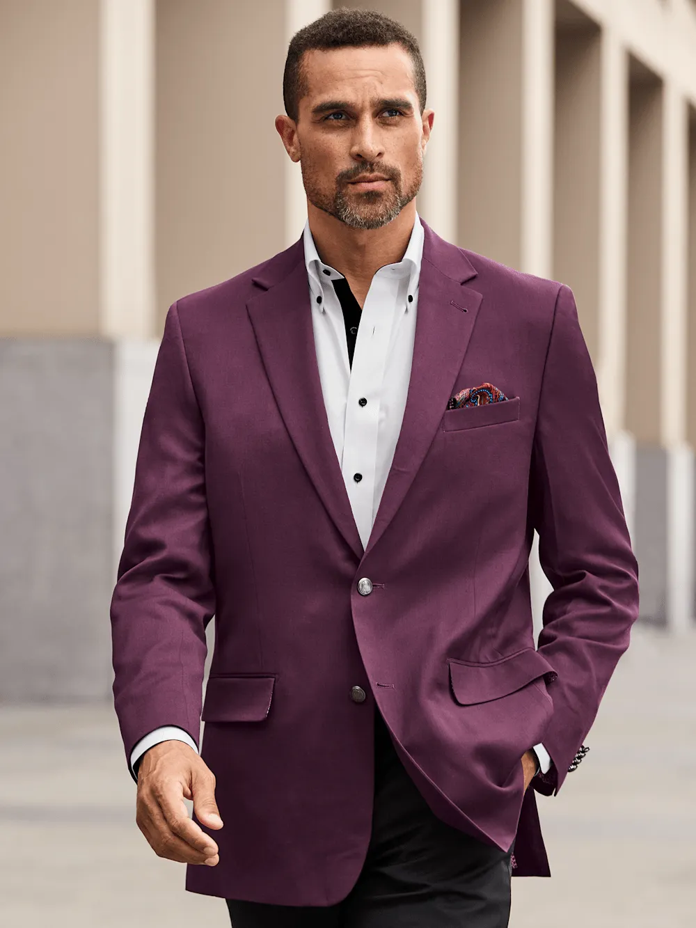 Travel Blazer - Plum