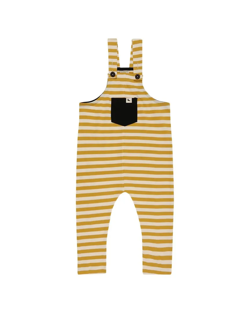 Turtledove London Wide Stripe Easy Fit Dungaree