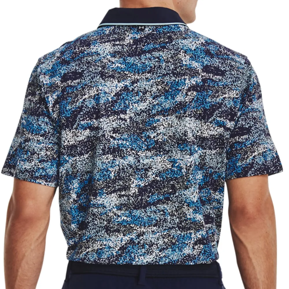 Under Armour Iso-Chill Edge Polo Shirt - Midnight Navy/Blizzard