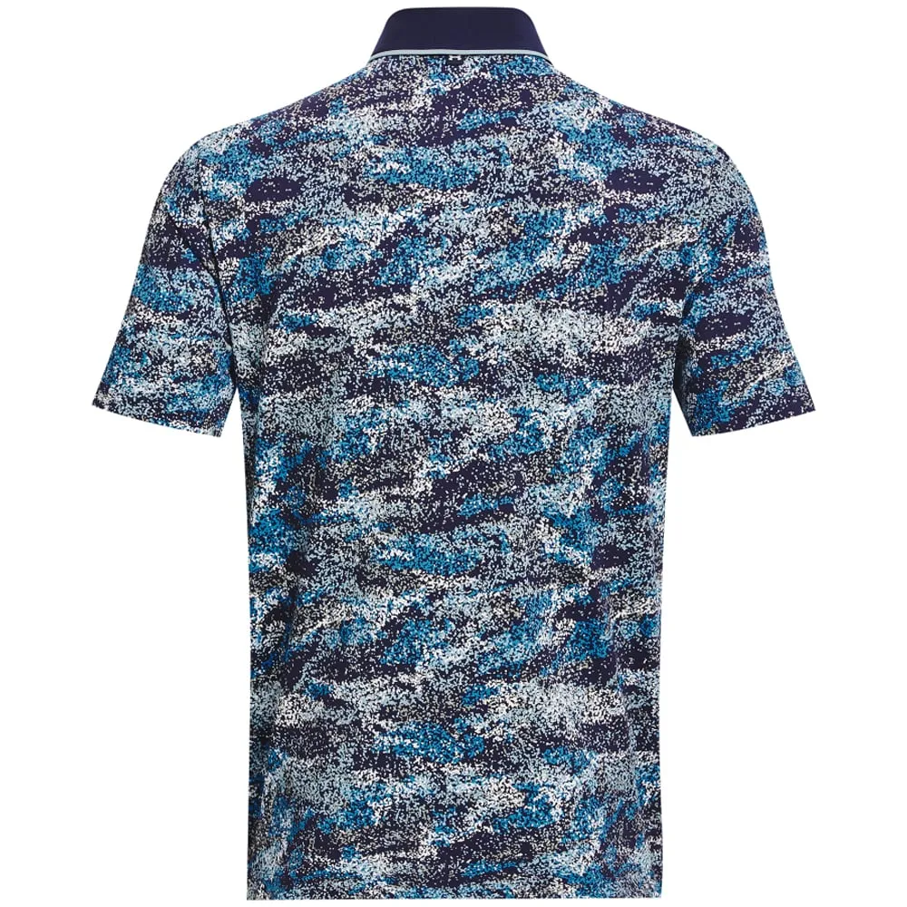 Under Armour Iso-Chill Edge Polo Shirt - Midnight Navy/Blizzard
