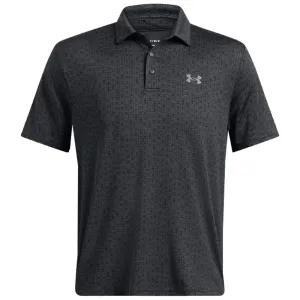 Under Armour Playoff 3.0 Printed Polo Shirt - Anthracite/Black